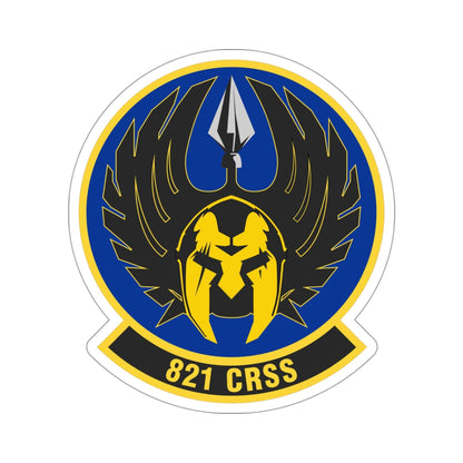 821 Contingency Response Support Sq AMC (U.S. Air Force) STICKER Vinyl Die-Cut Decal-4 Inch-The Sticker Space