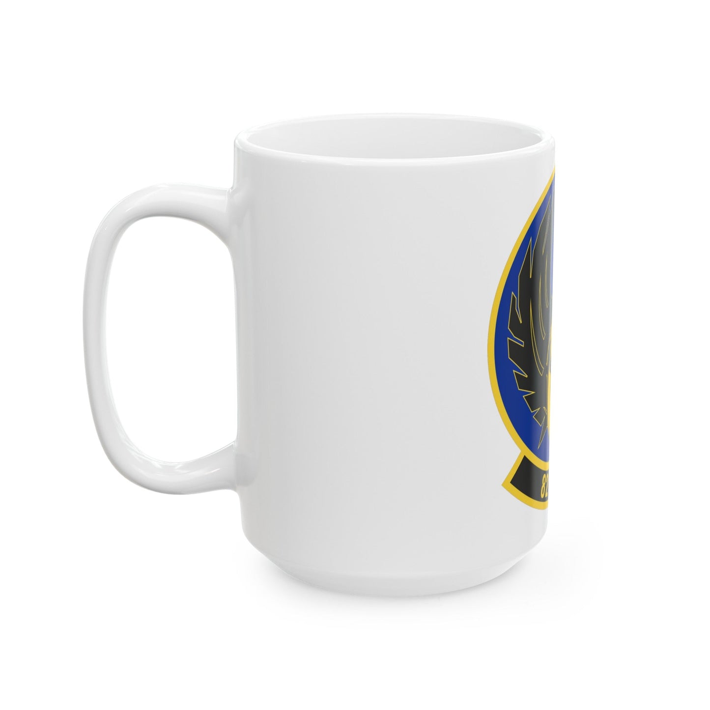 821 Contingency Response Support Sq AMC (U.S. Air Force) White Coffee Mug-The Sticker Space