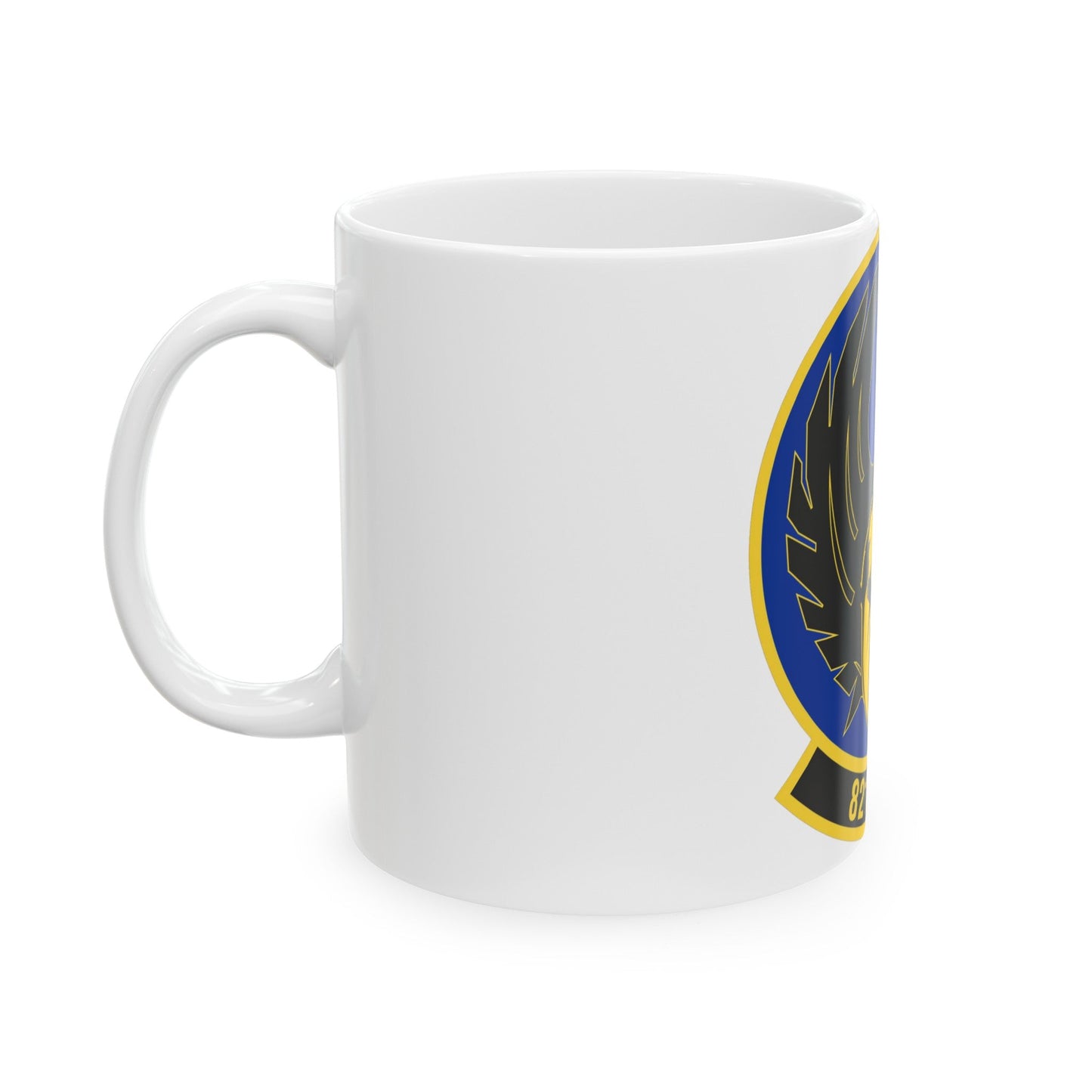 821 Contingency Response Support Sq AMC (U.S. Air Force) White Coffee Mug-The Sticker Space