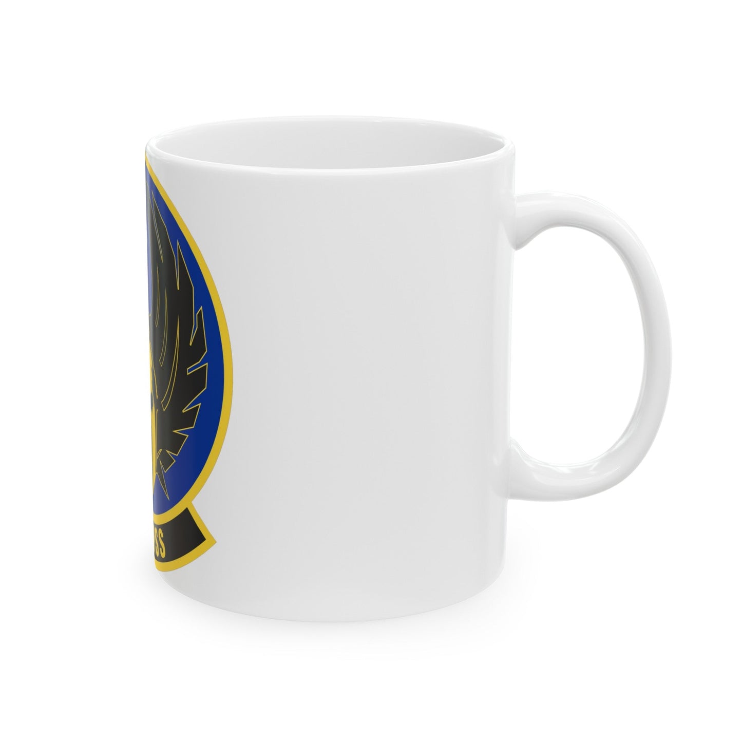 821 Contingency Response Support Sq AMC (U.S. Air Force) White Coffee Mug-The Sticker Space