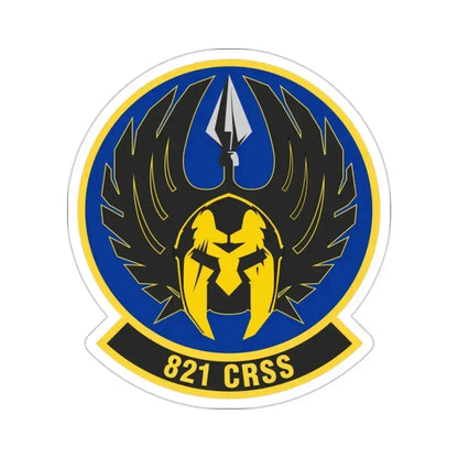821 Contingency Response Support Sq AMC (U.S. Air Force) STICKER Vinyl Die-Cut Decal 2 Inch - The Sticker Space