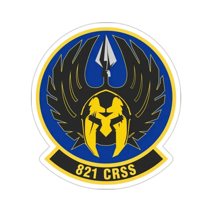821 Contingency Response Support Sq AMC (U.S. Air Force) STICKER Vinyl Die-Cut Decal 2 Inch - The Sticker Space