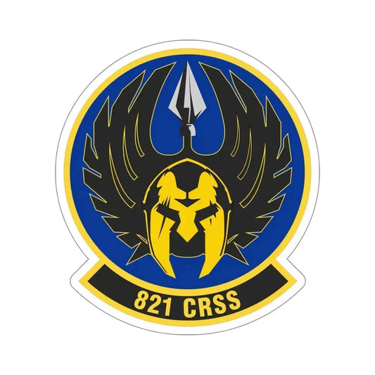 821 Contingency Response Support Sq AMC (U.S. Air Force) STICKER Vinyl Die-Cut Decal 6 Inch - The Sticker Space