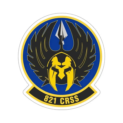821 Contingency Response Support Sq AMC (U.S. Air Force) STICKER Vinyl Die-Cut Decal - The Sticker Space
