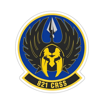 821 Contingency Response Support Sq AMC (U.S. Air Force) STICKER Vinyl Die-Cut Decal - The Sticker Space
