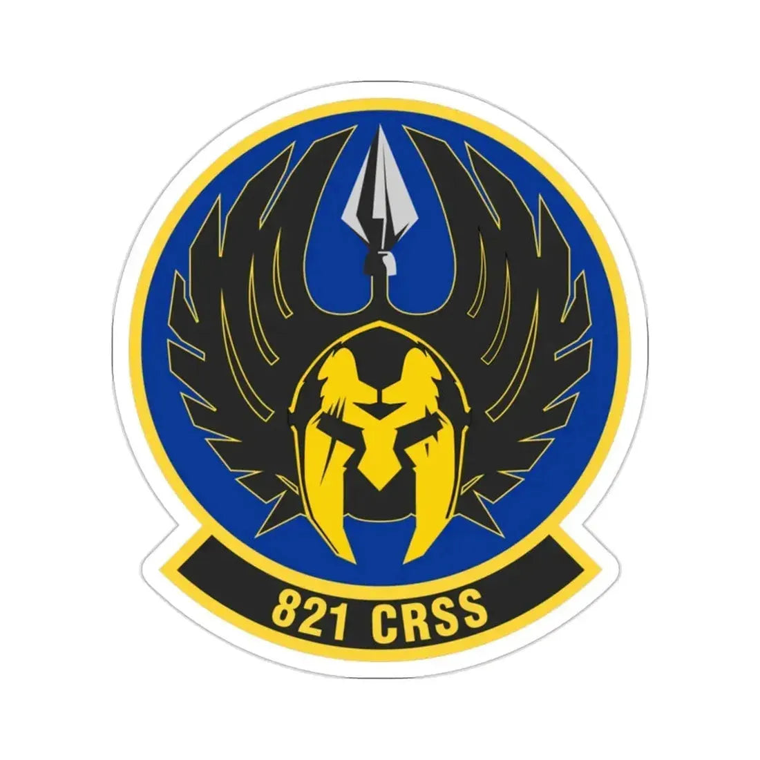 821 Contingency Response Support Sq AMC (U.S. Air Force) STICKER Vinyl Die-Cut Decal - The Sticker Space