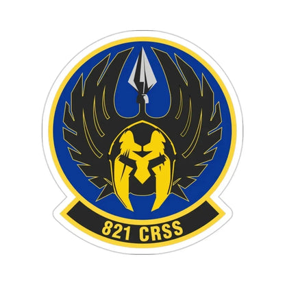 821 Contingency Response Support Sq AMC (U.S. Air Force) STICKER Vinyl Die-Cut Decal - The Sticker Space