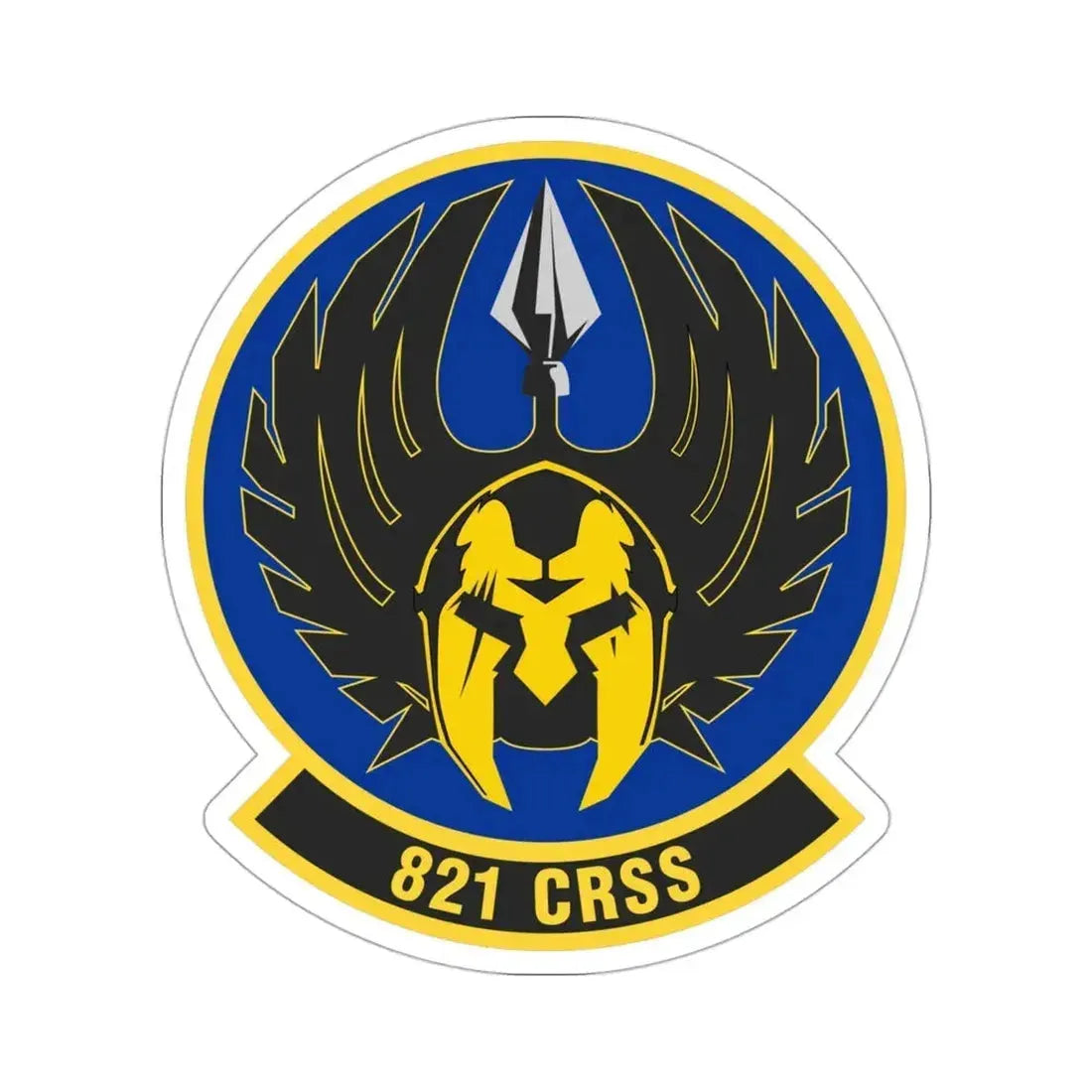 821 Contingency Response Support Sq AMC (U.S. Air Force) STICKER Vinyl Die-Cut Decal - The Sticker Space
