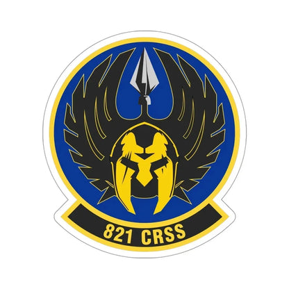 821 Contingency Response Support Sq AMC (U.S. Air Force) STICKER Vinyl Die-Cut Decal - The Sticker Space