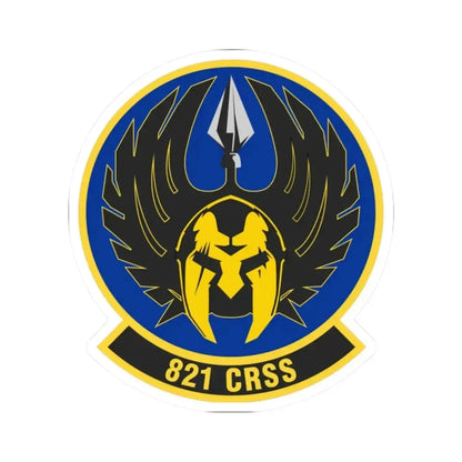 821 Contingency Response Support Sq AMC (U.S. Air Force) STICKER Vinyl Kiss-Cut Decal - The Sticker Space