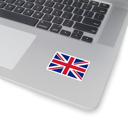 Flag of the United Kingdom 3-2 (United Kingdom) STICKER Vinyl Kiss-Cut Decal