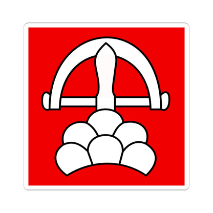 CHE Ringgenberg Flag (Switzerland) STICKER Vinyl Kiss-Cut Decal