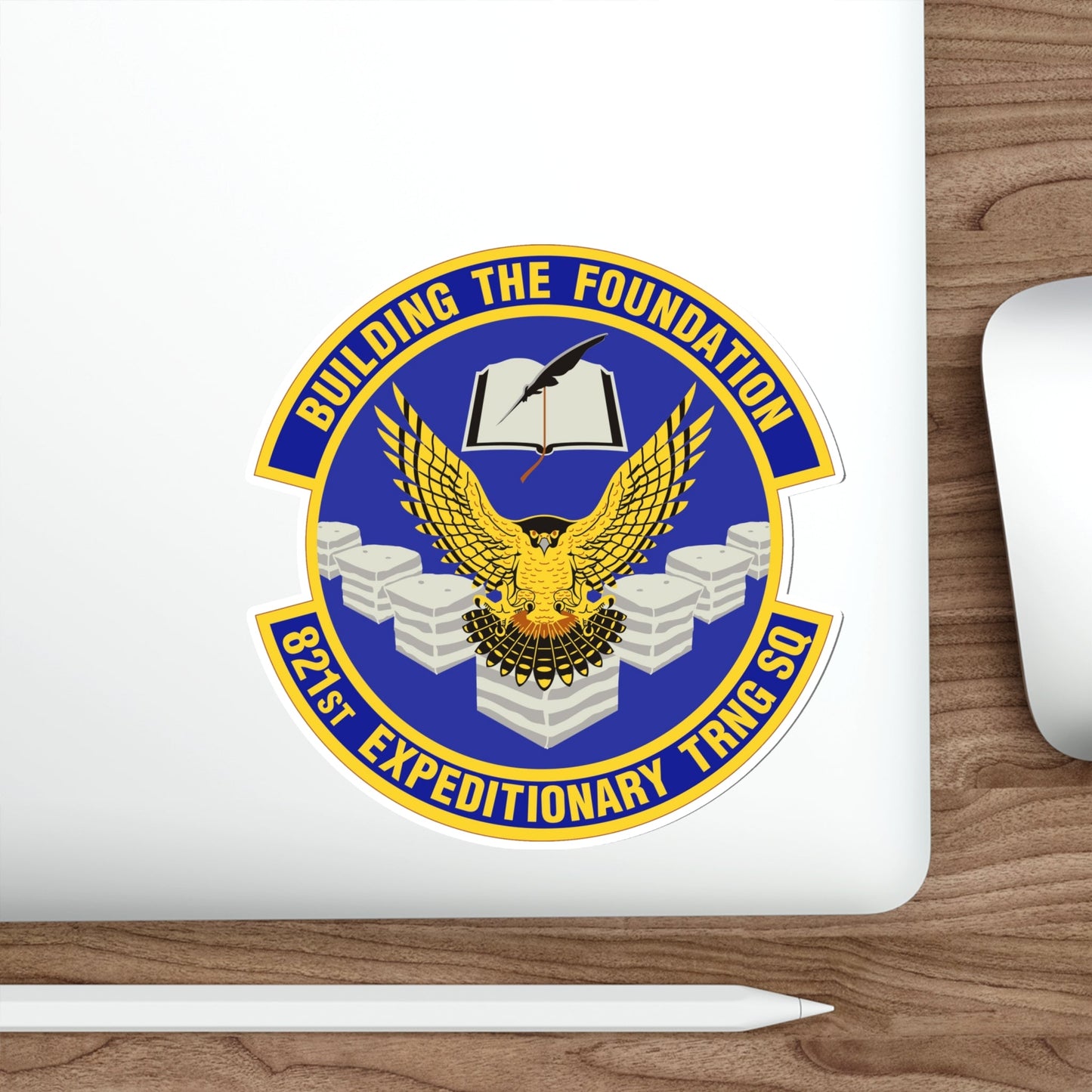 821st Expeditionary Training Squadron (U.S. Air Force) STICKER Vinyl Die-Cut Decal-The Sticker Space