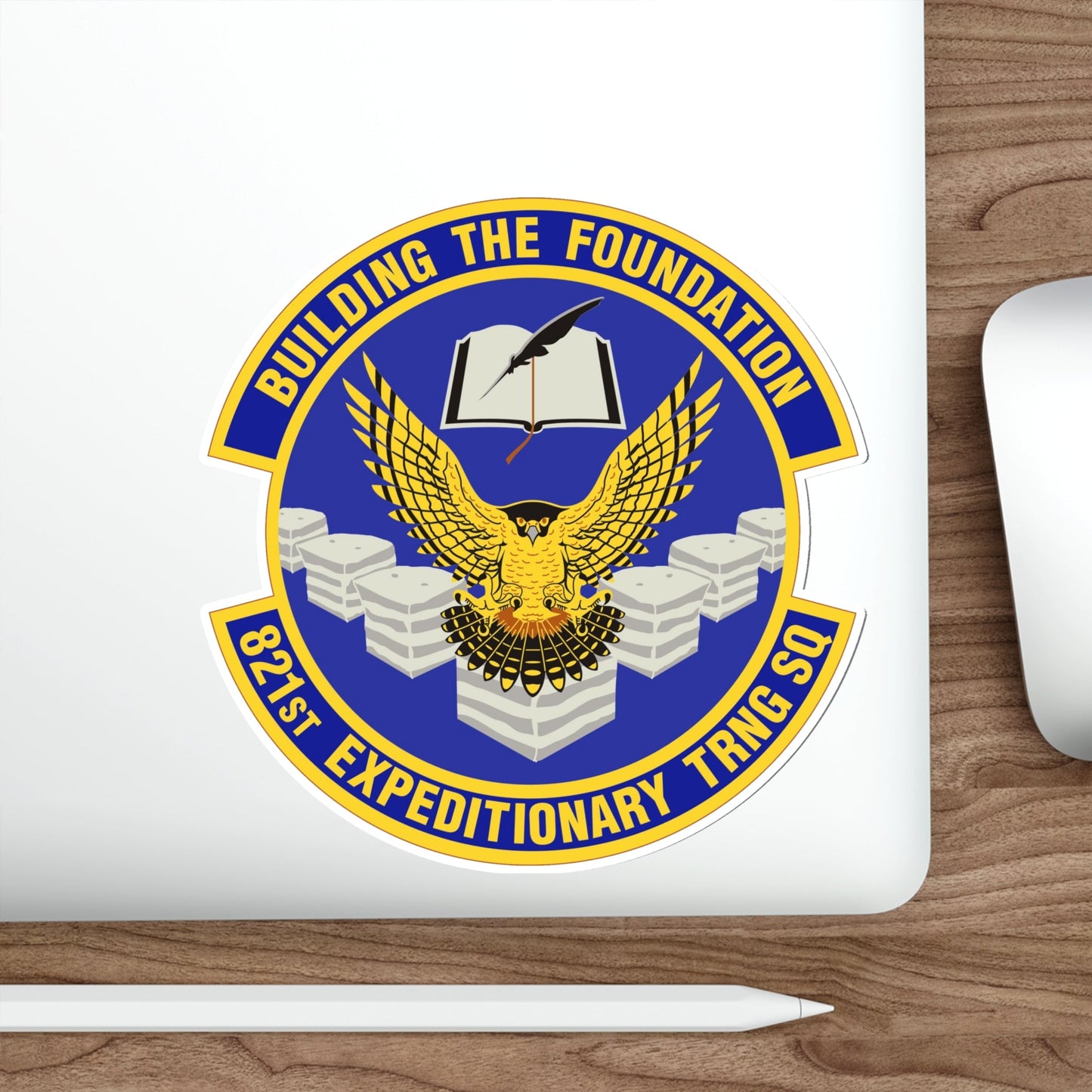 821st Expeditionary Training Squadron (U.S. Air Force) STICKER Vinyl Die-Cut Decal-The Sticker Space
