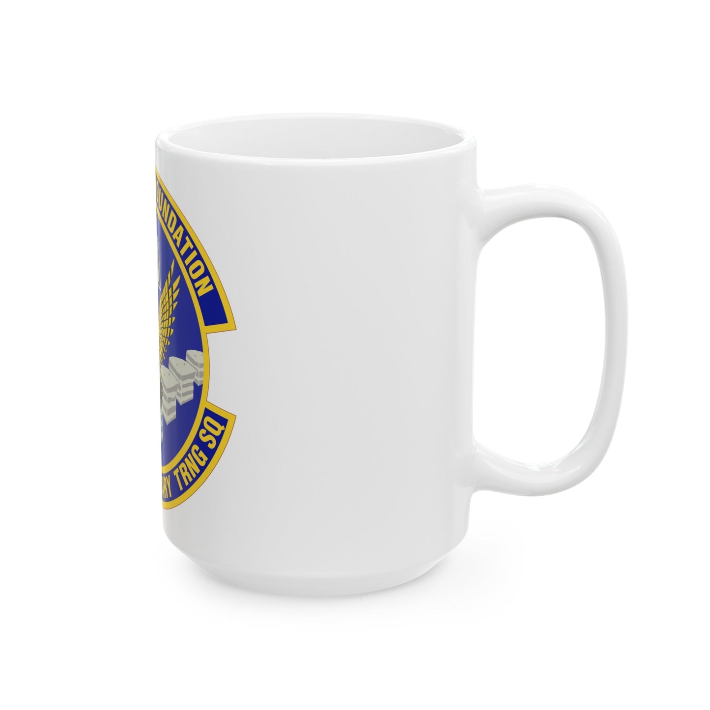 821st Expeditionary Training Squadron (U.S. Air Force) White Coffee Mug-The Sticker Space