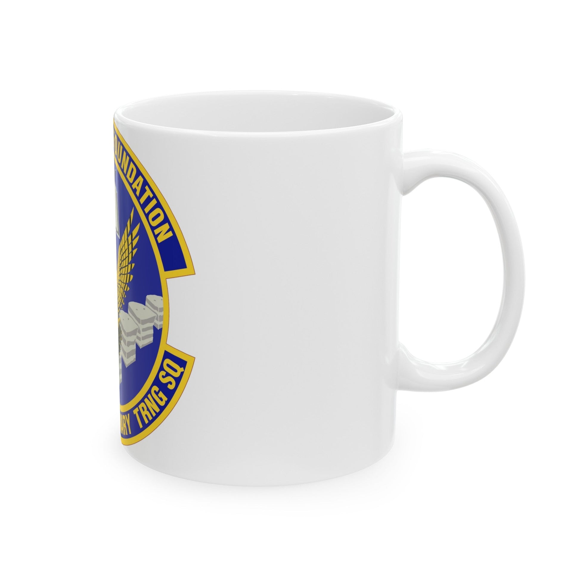 821st Expeditionary Training Squadron (U.S. Air Force) White Coffee Mug-The Sticker Space