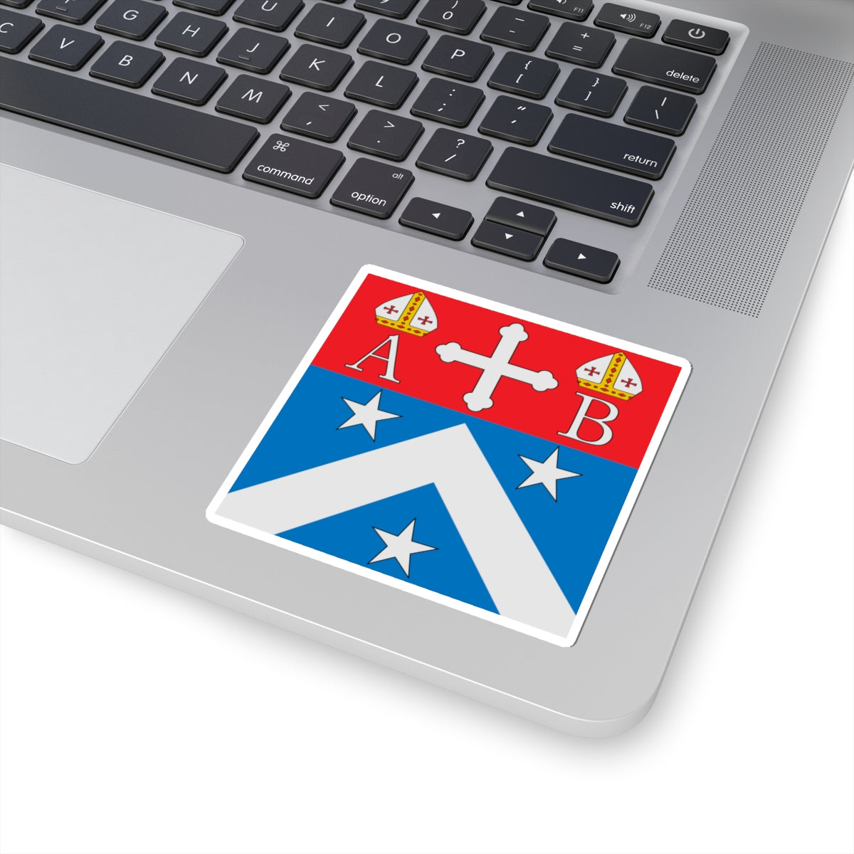 Drapeau Etienne Bagnoud (Switzerland) STICKER Vinyl Kiss-Cut Decal