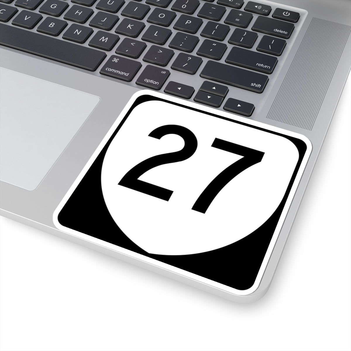 Virginia 27 (Virginia) (Road Sign) STICKER Vinyl Kiss-Cut Decal