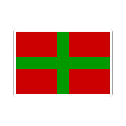 Deir El Qamar Flag (Lebanon) STICKER Vinyl Kiss-Cut Decal