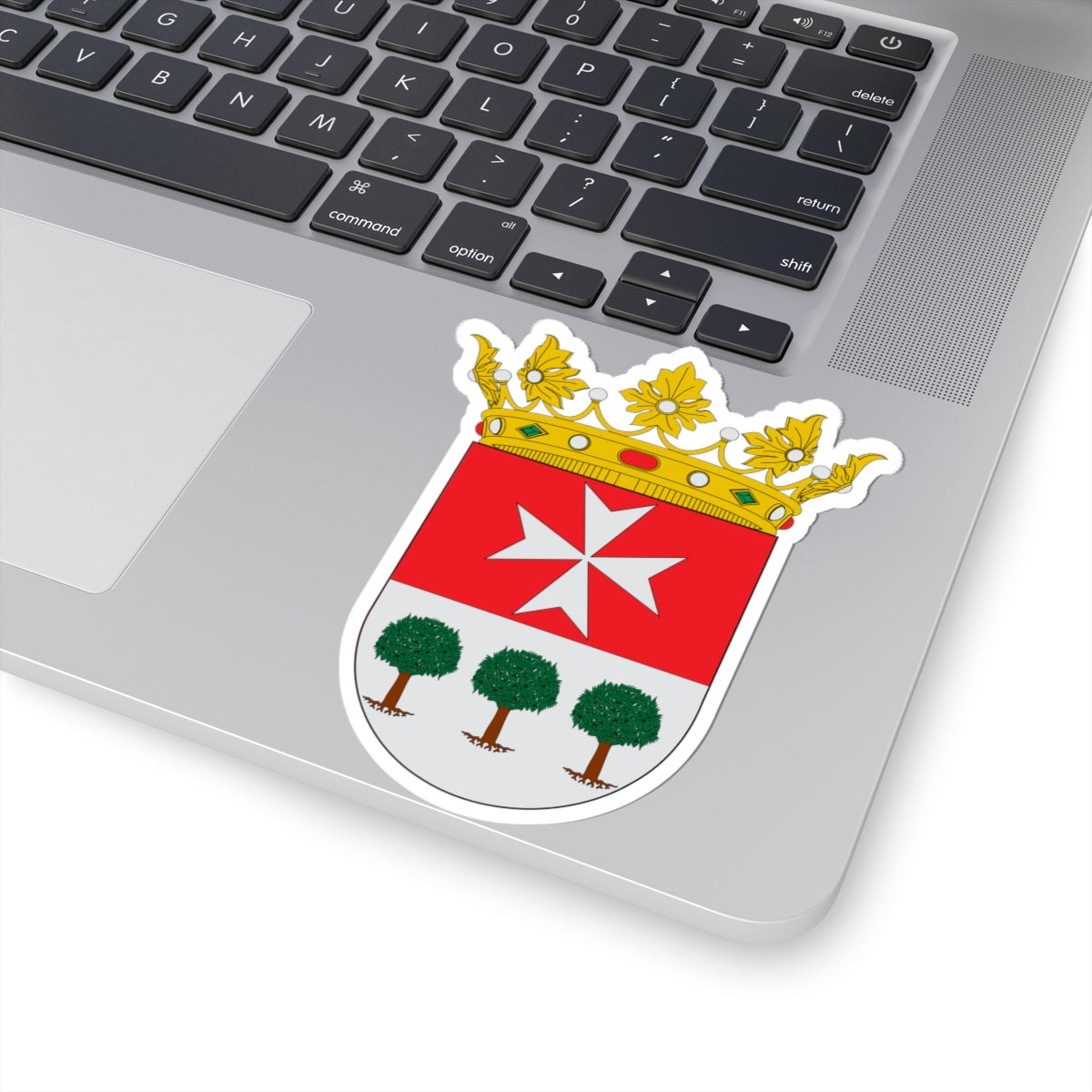 Escudo de Binaced (Spain) (Coat of Arms) STICKER Vinyl Kiss-Cut Decal