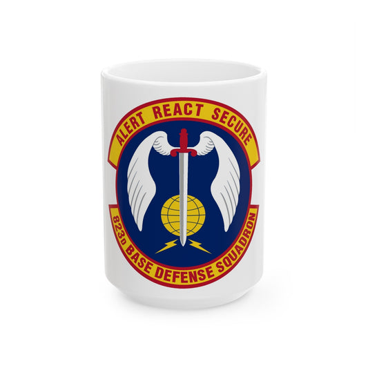 823 Base Defense Squadron ACC (U.S. Air Force) White Coffee Mug-15oz-The Sticker Space