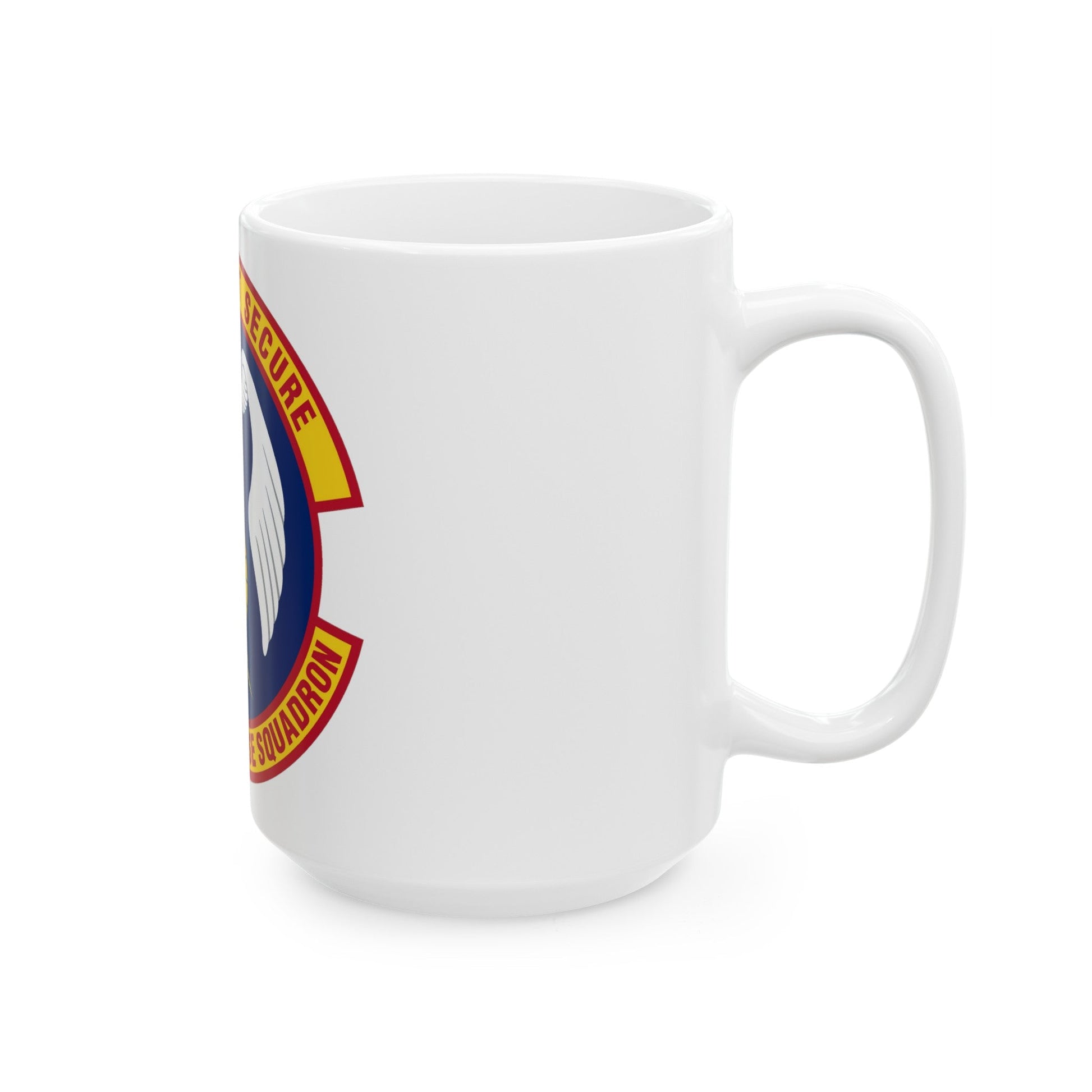 823 Base Defense Squadron ACC (U.S. Air Force) White Coffee Mug-The Sticker Space