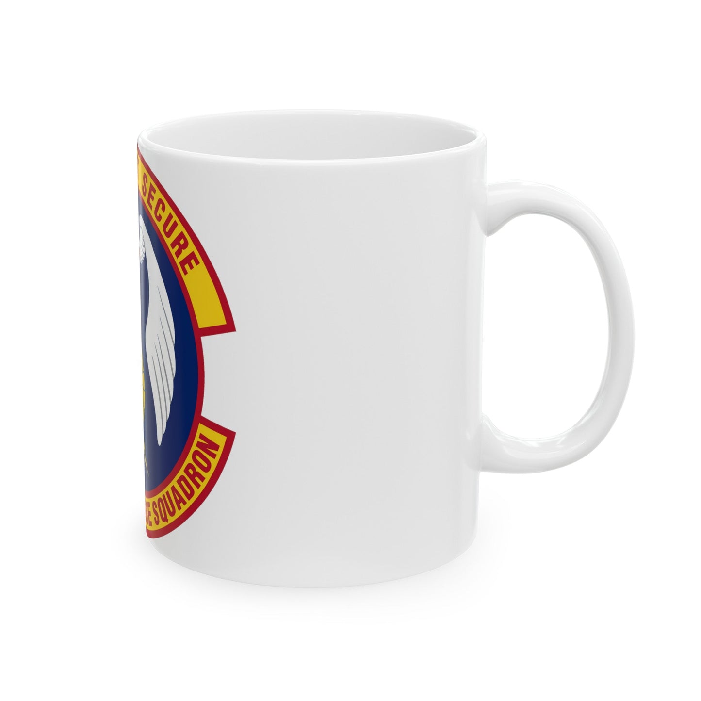 823 Base Defense Squadron ACC (U.S. Air Force) White Coffee Mug-The Sticker Space