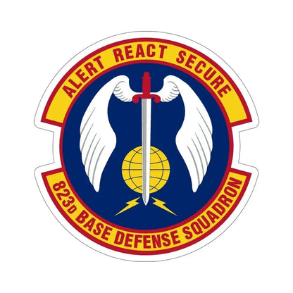 823 Base Defense Squadron ACC (U.S. Air Force) STICKER Vinyl Die-Cut Decal - The Sticker Space