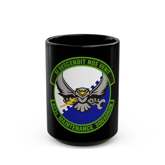 823 Maintenance Squadron (U.S. Air Force) Black Coffee Mug-15oz-The Sticker Space