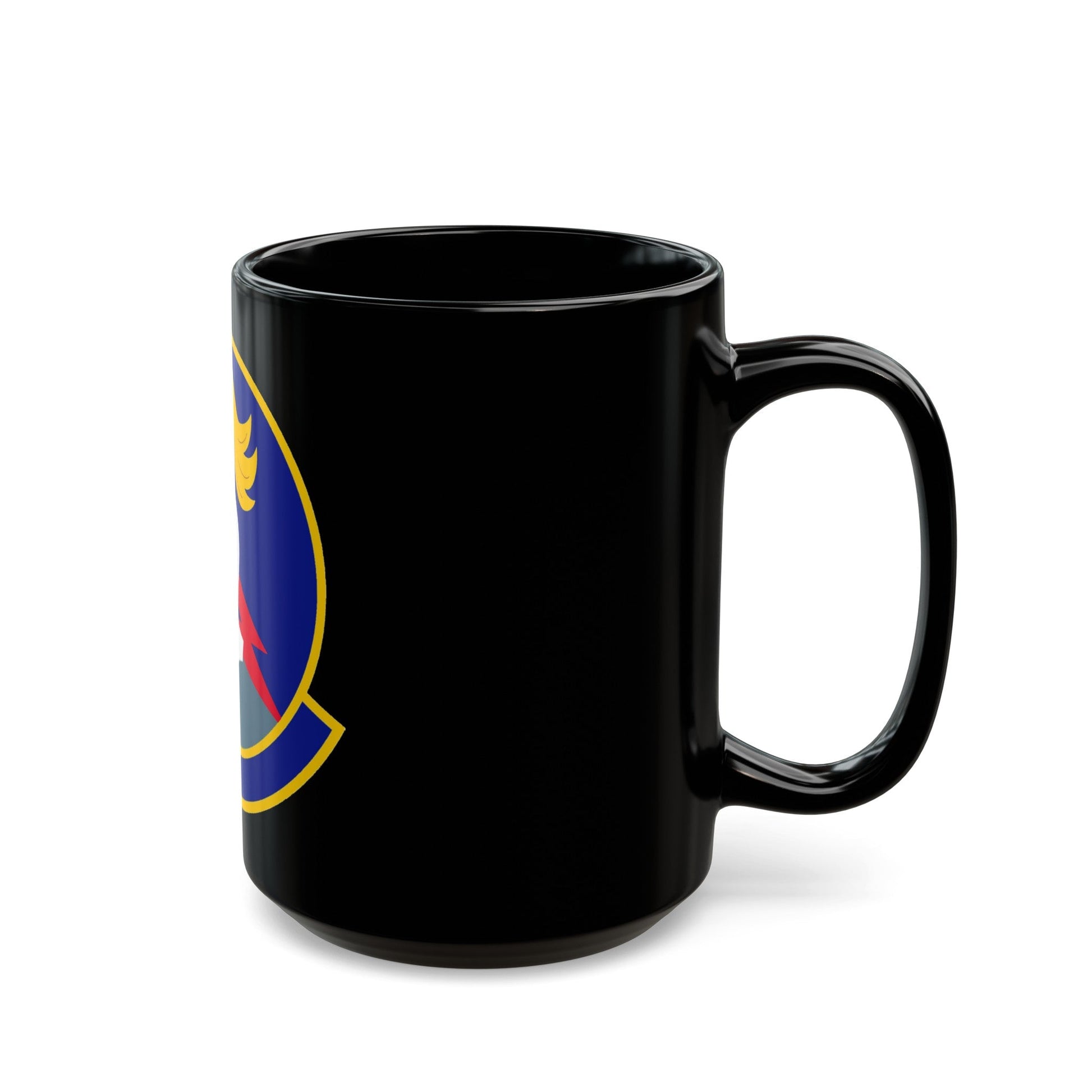 824 Base Defense Squadron ACC (U.S. Air Force) Black Coffee Mug-The Sticker Space