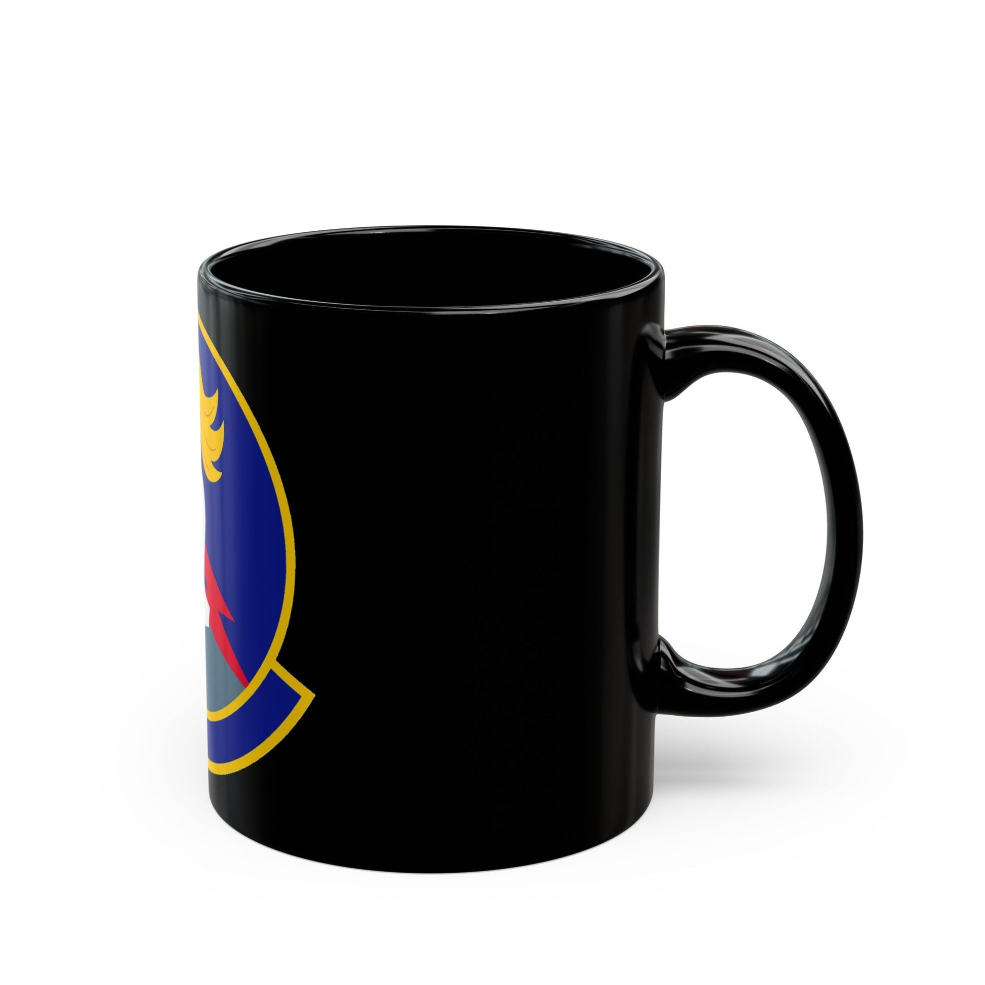 824 Base Defense Squadron ACC (U.S. Air Force) Black Coffee Mug-The Sticker Space