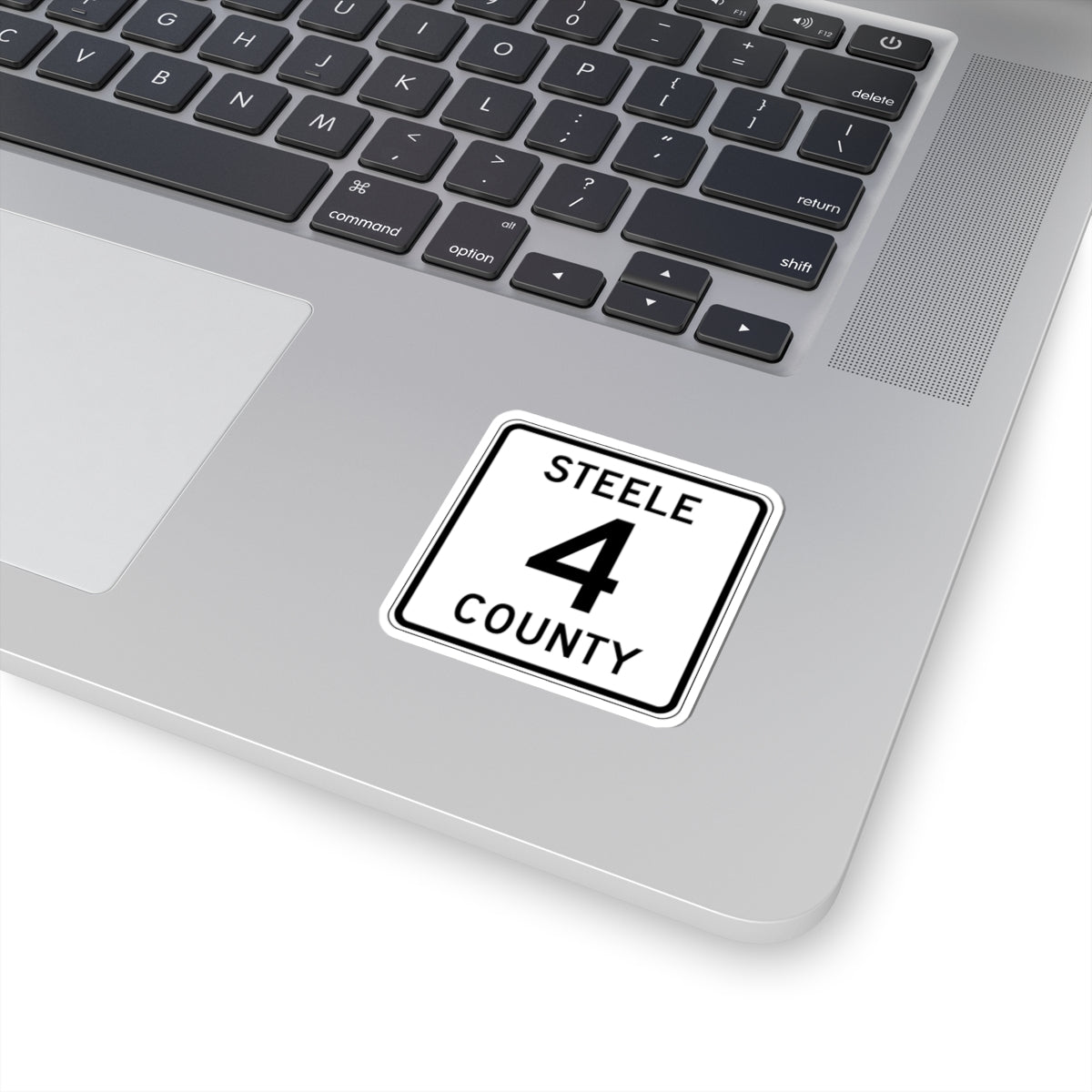 Steele County Route 4 MN (Minnesota) (Road Sign) STICKER Vinyl Kiss-Cut Decal
