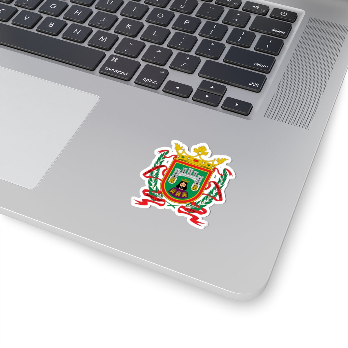 Escudo de Burgos (Spain) (Coat of Arms) STICKER Vinyl Kiss-Cut Decal