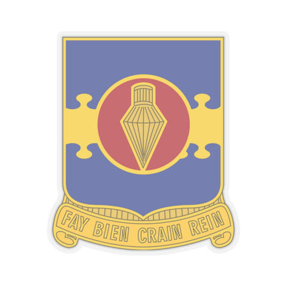 326 Airborne Engineer Battalion (U.S. Army) STICKER Vinyl Kiss-Cut Decal-2 Inch-Transparent-The Sticker Space