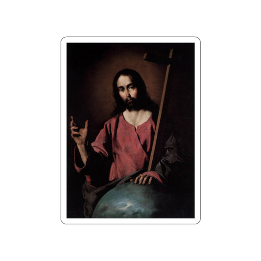 ZURBARAN, Francisco de - Christ Blessing (Artwork) STICKER Vinyl Die-Cut Decal