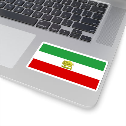 Post-constitutional Revolution State Flag of Persia (Iran) STICKER Vinyl Kiss-Cut Decal