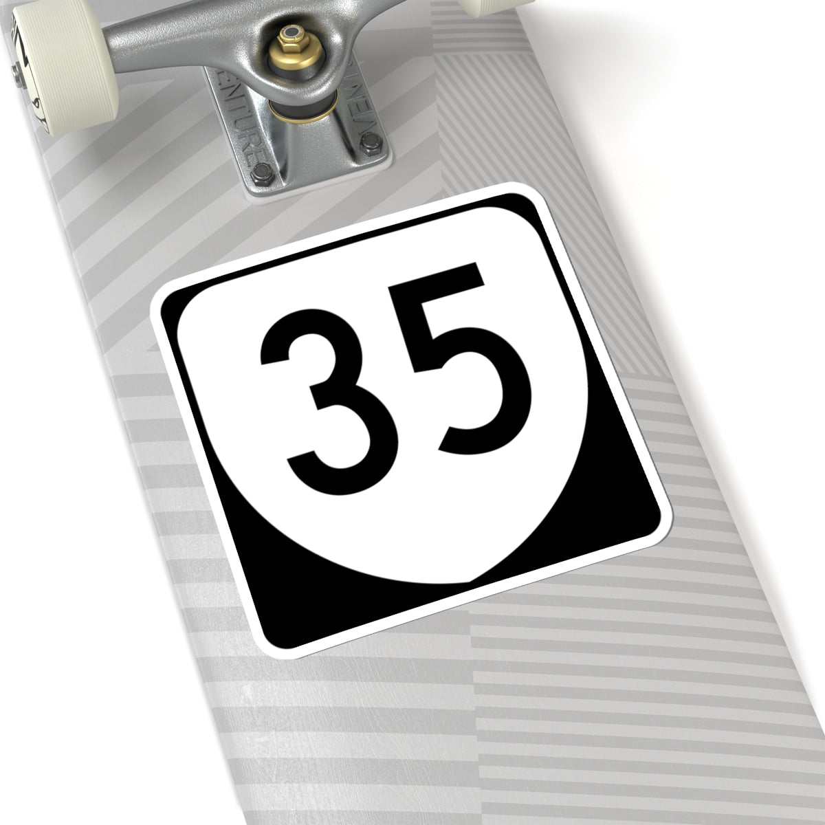 Virginia 35 (Virginia) (Road Sign) STICKER Vinyl Kiss-Cut Decal