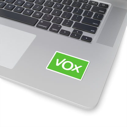Flag of VOX (Spain) STICKER Vinyl Kiss-Cut Decal