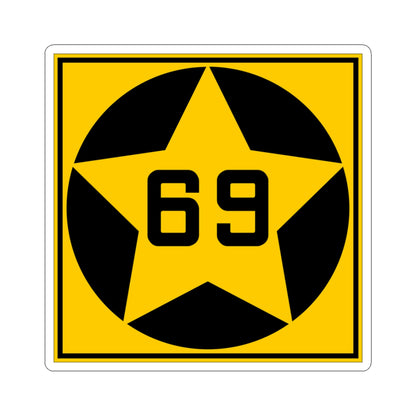MN-69 1920 (Minnesota) (Road Sign) STICKER Vinyl Kiss-Cut Decal