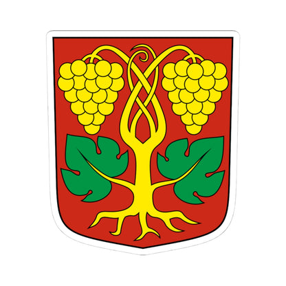 Raron-blazon (Switzerland) (Coat of Arms) STICKER Vinyl Kiss-Cut Decal