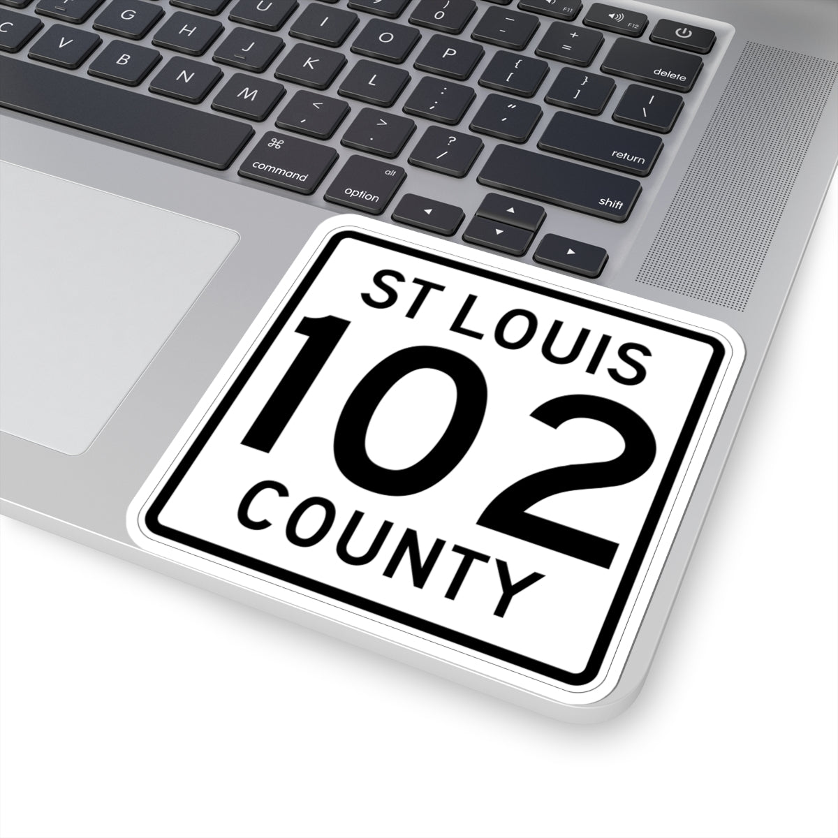 St Louis County Route 102 MN (Minnesota) (Road Sign) STICKER Vinyl Kiss-Cut Decal