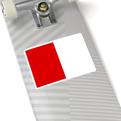Flag of Frejus (France) STICKER Vinyl Kiss-Cut Decal