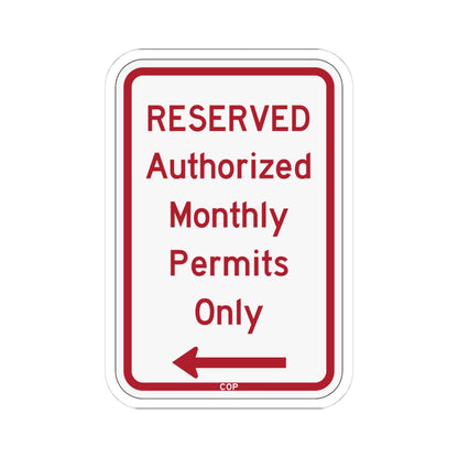 PBOT Road sign P4458L (Oregon) (Road Sign) STICKER Vinyl Kiss-Cut Decal