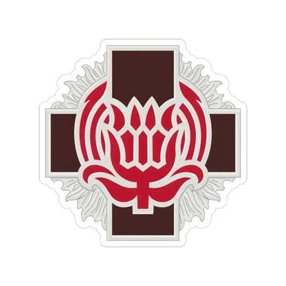 828 Evacuation Hospital (U.S. Army) Transparent STICKER Die-Cut Vinyl Decal 2 Inch - The Sticker Space