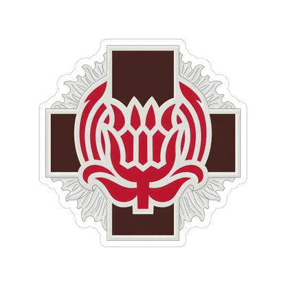 828 Evacuation Hospital (U.S. Army) Transparent STICKER Die-Cut Vinyl Decal 3 Inch - The Sticker Space