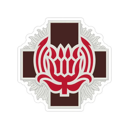 828 Evacuation Hospital (U.S. Army) Transparent STICKER Die-Cut Vinyl Decal 4 Inch - The Sticker Space