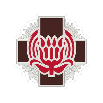 828 Evacuation Hospital (U.S. Army) Transparent STICKER Die-Cut Vinyl Decal - The Sticker Space