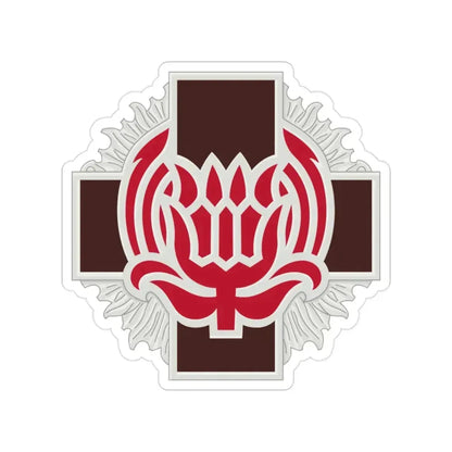 828 Evacuation Hospital (U.S. Army) Transparent STICKER Die-Cut Vinyl Decal - The Sticker Space