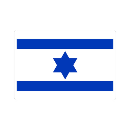 Flag of Israel 1948 3-2 (Israel) STICKER Vinyl Kiss-Cut Decal