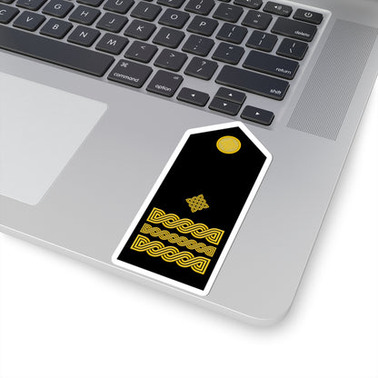 Naramenica svečane odore brigadnog generala HKoV (Croatia) (Military Rank) STICKER Vinyl Kiss-Cut Decal